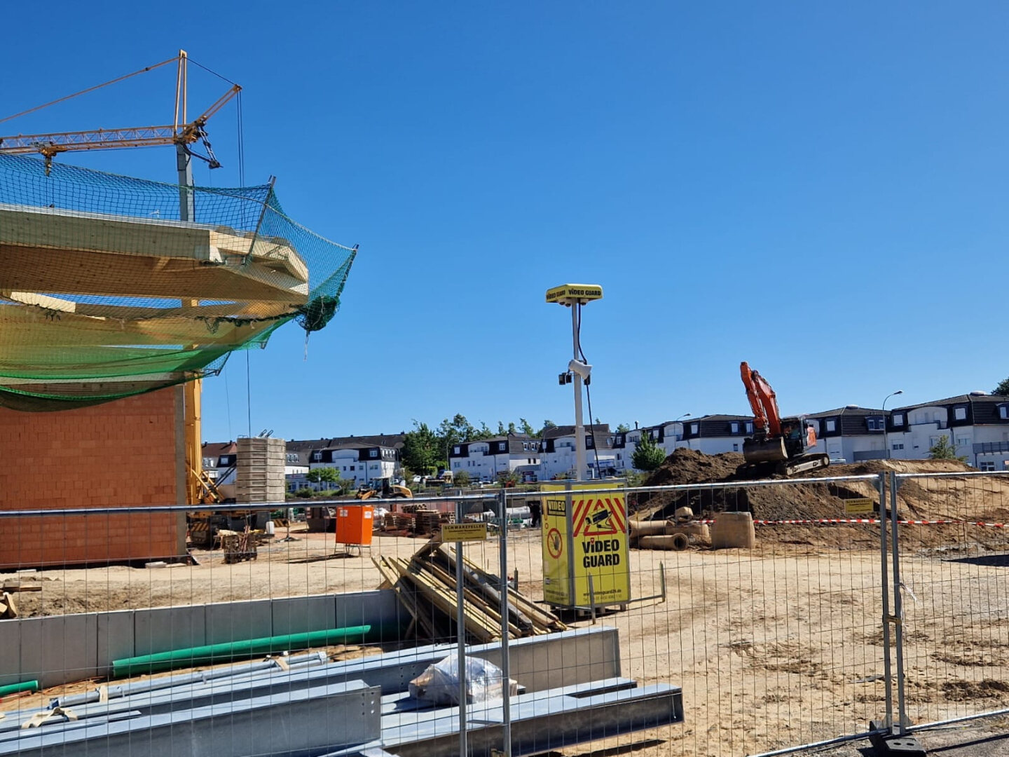 Rohbau des neuen Marktkauf